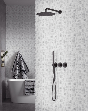 Встраиваемая душевая система TIMO Saona SX-2349/03SM, черный