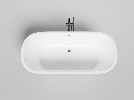 Ванна встраиваемая Salini ORNELLA AXIS 190x90, S-Stone, матовый белый 103422M