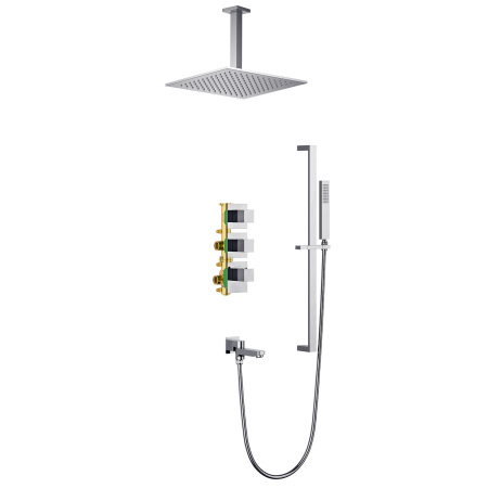 Встраиваемая душевая система с термостатом TIMO Selene SX-2239/00SM, хром