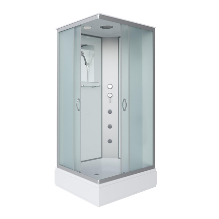 Душевая кабина Niagara Classic NG-33084-14QG (100х80х215) средний поддон(26см),стекло матовое