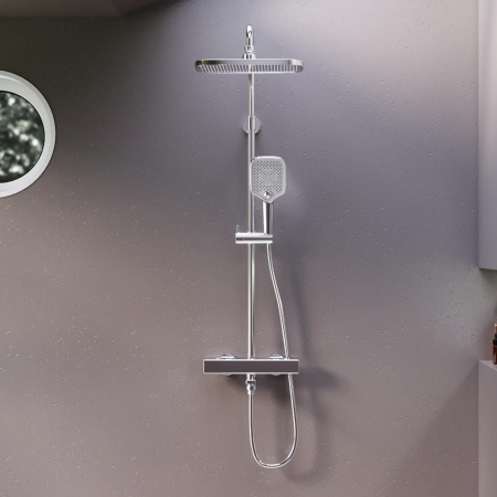 Душевая система AM.PM 953810000 Gala с термостатом