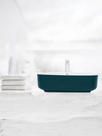 Раковина накладная WeltWasser WW SK ELBACH M2195 GW