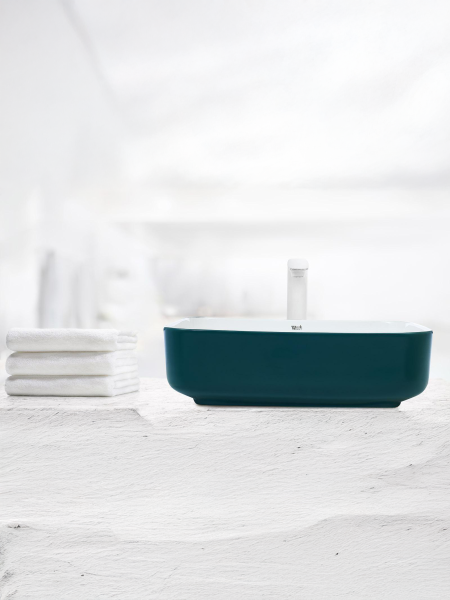 Раковина накладная WeltWasser WW SK ELBACH M2195 GW