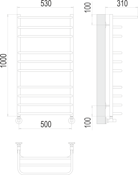 TERMINUS Арктур П10 500х1000