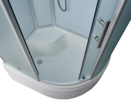 Душевая кабина Timo Standart Т-6610 Silver L  110*85*220, турецкая баня хамам