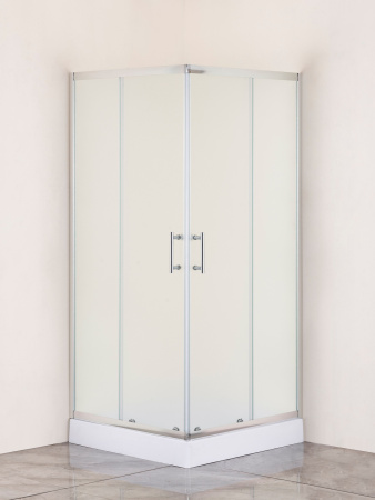 Душевой уголок Taliente TA-09092-1MP 90х90 стекло рифленое 6 мм