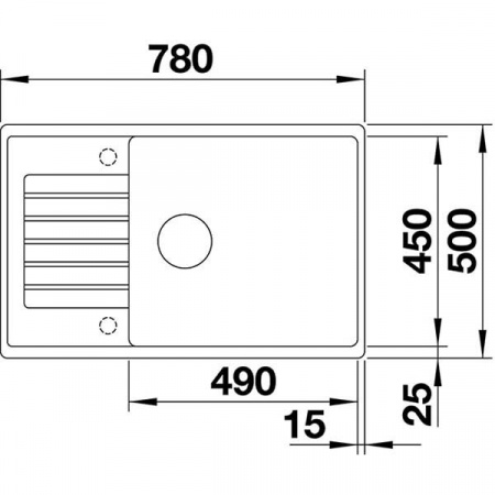 Кухонная мойка Blanco Zia XL 6 S Compact черный 526019