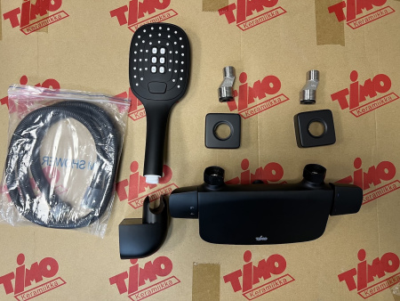 Смеситель для ванны TIMO Helmi 4024/03Y, черный