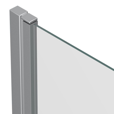 Ограждение на ванну Reflexion RX15070CCR-24 150х70см Slider, прозрачное закаленное стекло 5мм