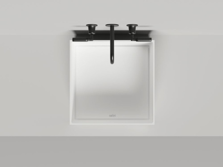 Раковина накладная Salini ARMONIA SQUARE 02, белый, 130512G