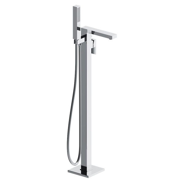 535000000 Gala Смеситель для ванны и душа AM.PM, отдельностоящий, с ручным душем и шлангом, хром