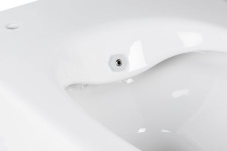 Унитаз подвесной Roxen Cube Bidet 530135-01X Rimless Soft Close с функцией биде