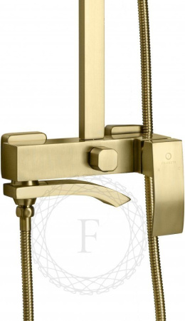 Душевая система FILARETE Waterfall FL2010 (Матовое золото)