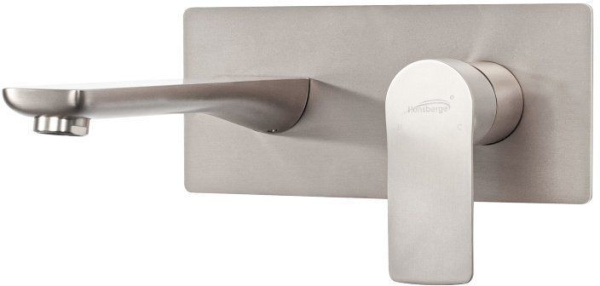 Смеситель встраиваемый для раковины Hansberge H699 Никель