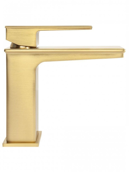 Cмеситель для раковины Hansberge H1070 Золото матовый