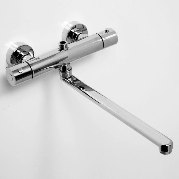 Berkel 4822L Thermo Термостатический смеситель для ванны WasserKRAFT с длинным изливом