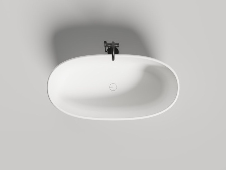 Ванна отдельностоящая Salini LUCE 170x85 покраска по RAL полностью, S-Stone, матовый 100121MF