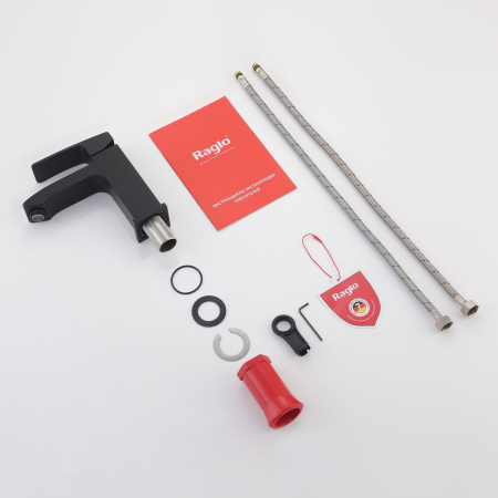 Смеситель для раковины Raglo R01.10.06, черный