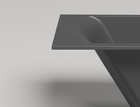 Ванна встраиваемая Salini CASCATA KIT 180x80, S-Sense, матовый белый 104513M