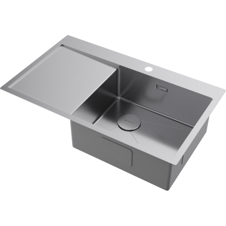 Кухонная мойка Omoikiri Akisame 86-R Side-IN нерж. сталь/нержавеющая сталь 4997042