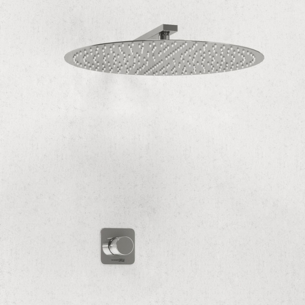 A4651.090.117 Встраиваемый комплект для душа WasserKRAFT с верхней душевой насадкой