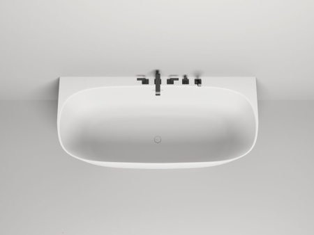 Ванна пристенная  Salini SOFIA WALL 180x85 покраска по RAL полностью, S-Stone, матовый 102523MF