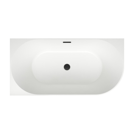 Акриловая ванна в наборе 4 в 1: пристенная ванна (левый разворот), каркас, экран, слив-перелив Wellsee Belle Spa 235701003