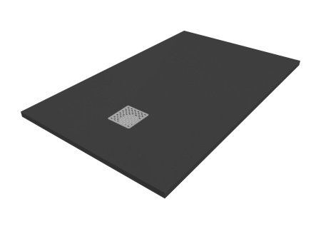 Душевой поддон Taliente PTA-ST-120Bstone 120х80 литьевой мрамор черный матовый