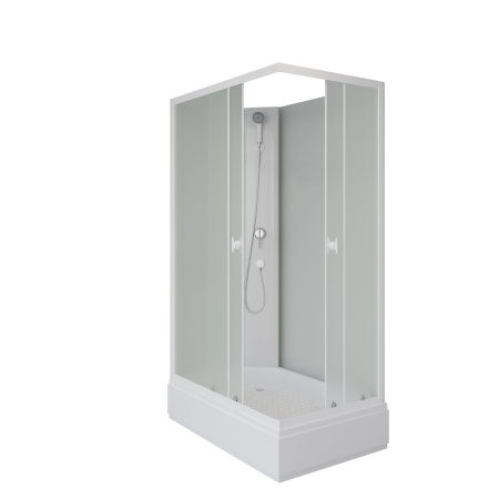 Душевая кабина Niagara Promo P110/80/26Q/MT/BK (110х80х200) 4 места