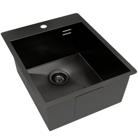 Кухонная мойка Reflexion Iseo RX2240BL оружейная сталь
