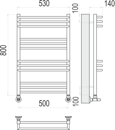 TERMINUS Кельн П12 500х800