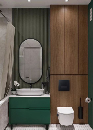 Тумба под столешницу Taliente Cevia TA-MBC-100PS-grigio verde 100 см подвесная