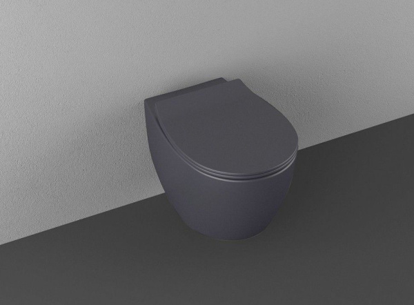 Унитаз ISVEA Sentimenti Neo подвесной 363*510*400 антрацит матовый 10AR02010SV-2C