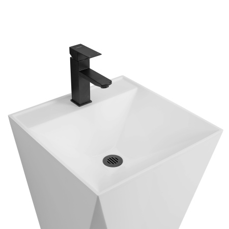 Умывальник Belux Триумф 450x800 Белый матовый, Solid Surface