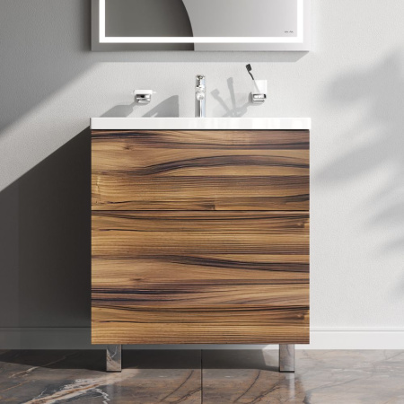 M90FSX0752HF Gem База под раковину AM.PM, напольная, 75 см, 2 ящика, орех