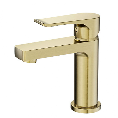 Смеситель для раковины WONZON & WOGHAND, Брашированное золото (WW-A40222-BG)