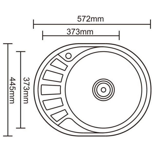 Кухонная мойка Ledeme L65745-6R 45x57