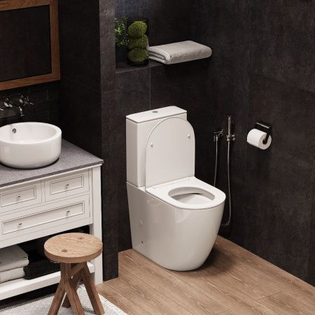 Унитаз BELLA напольный безободковый высокий Cerutti SPA CT8709