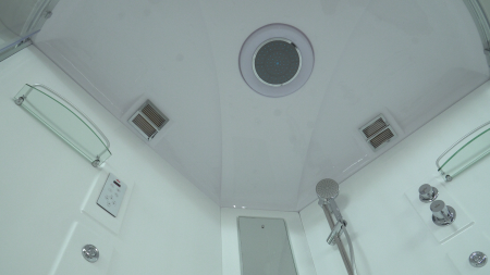 Душевая кабина Timo Lux T-7735 Clean Glass  135*135*230, турецкая баня хамам