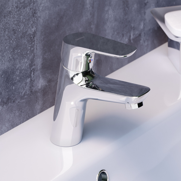 770210001 Jupiter Смеситель для умывальника Damixa, хром