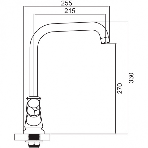 Смеситель для мойки Ledeme H86 L4086-2