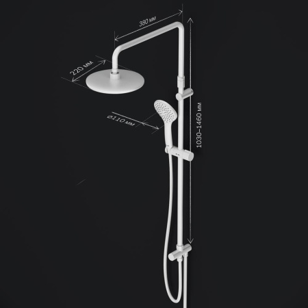 Душевая система AM.PM F0790033 Gem