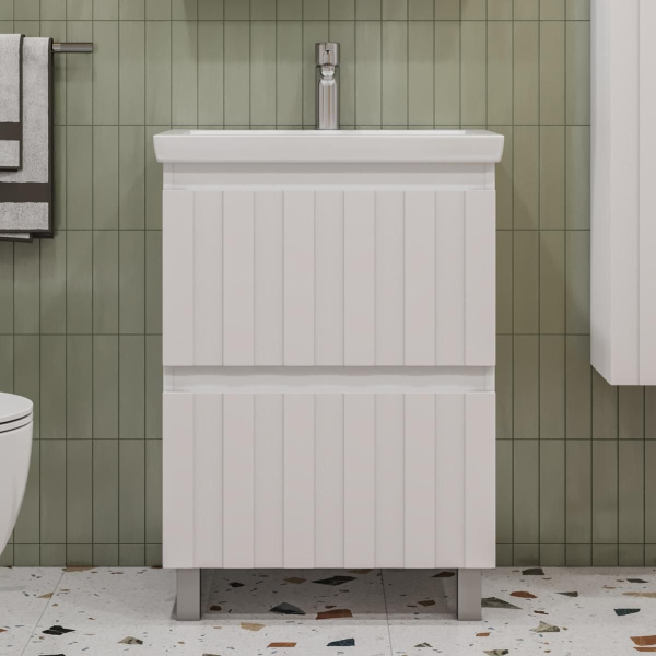 Тумба под раковину напольная VIGO Finlay tn.FIN.COM.60.2Y, 60 см