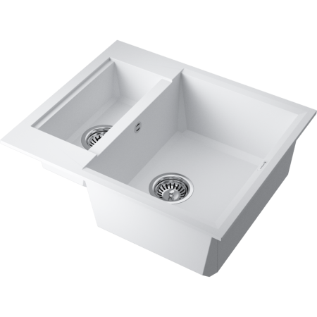 Кухонная мойка Omoikiri Sakaime 60-2-WH Tetogranit/белый 4993911