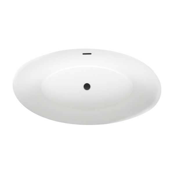 Акриловая ванна в наборе 4 в 1: отдельностоящая ванна, ножки, экран, слив-перелив Wellsee L’univers 236401003