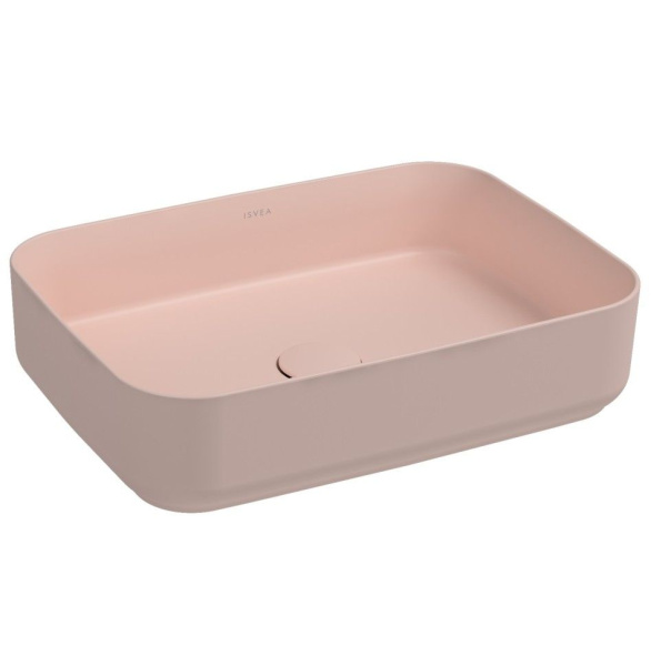 Раковина ISVEA Infinity накладная 500*360*120 цвет лососевый 10NF65050SV-2S