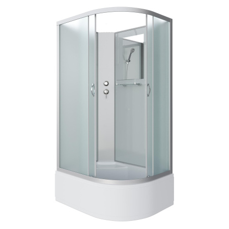 Душевая кабина Niagara Classic NG-2310-14LBK (120х80х200) высокий поддон(40см),стекло матовое