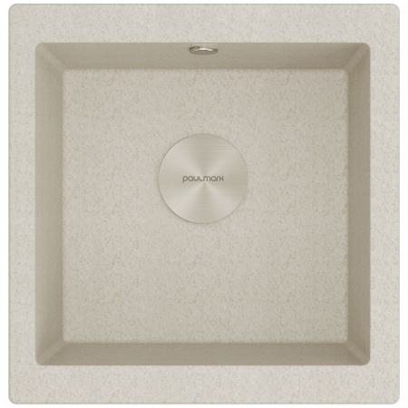 Мойка Paulmark GERA 50 PM104546-BE 460х450 ммх200 мм, IT-GRANIT, бежевый