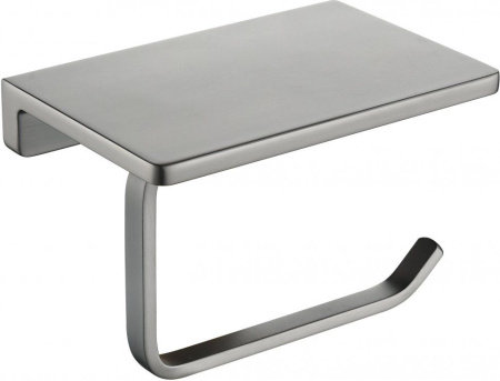 Настенный бумагодержатель плоский Grocenberg AC0027 (Графит)