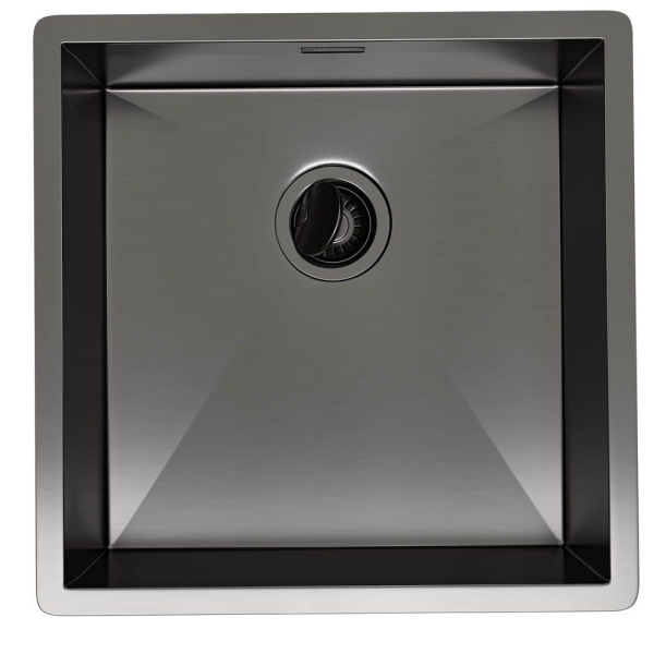 Кухонная мойка Reflexion Como RX2044BL оружейная сталь
